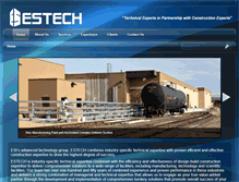 Tablet Screenshot of estech-services.com